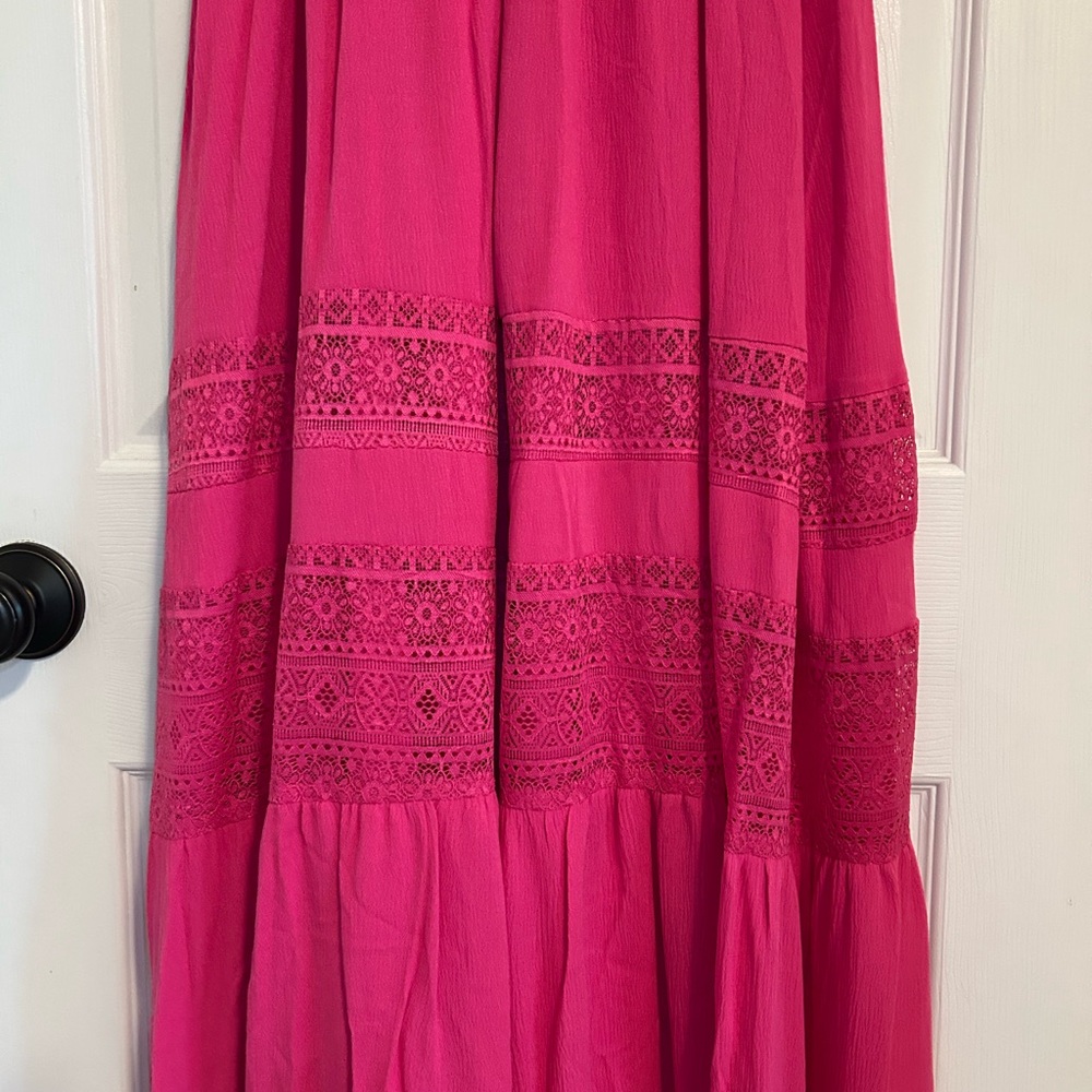 NWOT Pink Maxi Dress - Picture 8 of 11